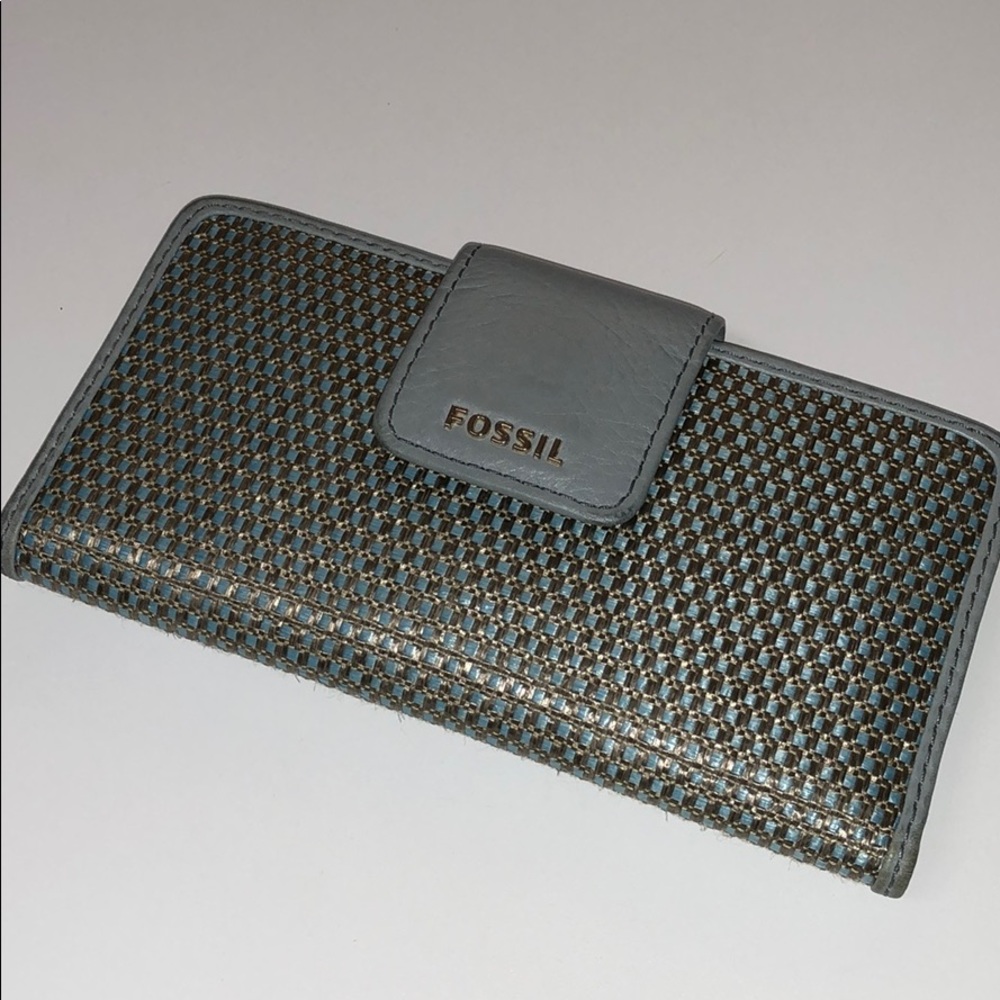 Fossil Smokey blue wallet